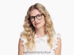 Warby Parker kahya N8ZXX887 Jet Siyahı gözlük - Image 3