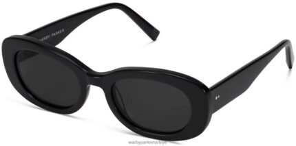 Warby Parker karamel N8ZXX8790 Jet Siyahı gözlük