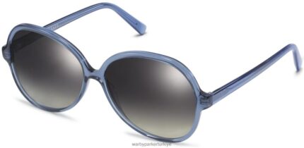 Warby Parker karina N8ZXX8910 mavi mağara kristali gözlük
