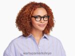 Warby Parker kim topu N8ZXX8451 börek kaplumbağalı simsiyah gözlük - Image 2