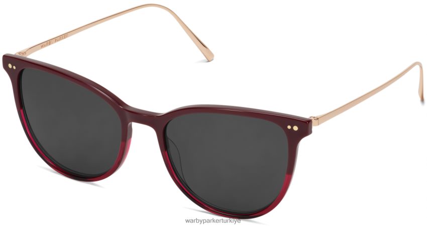 Warby Parker kısrak N8ZXX8897 öküz kanı cilalı altınla soluyor gözlük - Image 1