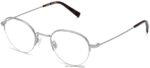 Warby Parker konserve N8ZXX851 cilalı gümüş gözlük