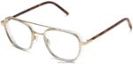 Warby Parker kulak N8ZXX8423 riesling ile kristal gözlük