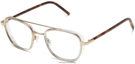 Warby Parker kulak N8ZXX8423 riesling ile kristal gözlük