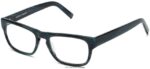 Warby Parker kuş tüyü N8ZXX8190 çizgili pasifik gözlük