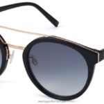 Warby Parker Laney N8ZXX8817 gül altın ile jet siyahı gözlük