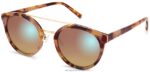 Warby Parker Laney N8ZXX8818 cilalı altın ile kerpiç kaplumbağa gözlük