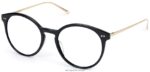 Warby Parker Langley N8ZXX8258 cilalı altın ile jet siyahı gözlük