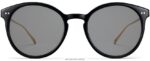 Warby Parker Langley N8ZXX8857 cilalı altın ile jet siyahı gözlük - Image 4