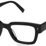 Warby Parker latrell N8ZXX8173 Jet Siyahı gözlük