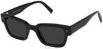 Warby Parker latrell N8ZXX8750 Jet Siyahı gözlük