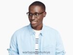 Warby Parker Lawrence N8ZXX8304 yeşil garnet soluyor gözlük - Image 2