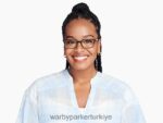 Warby Parker Lawrence N8ZXX8304 yeşil garnet soluyor gözlük - Image 3