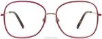 Warby Parker leah N8ZXX8461 cilalı altın ile gül elma gözlük - Image 4