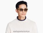 Warby Parker lotti N8ZXX8837 yeşil çay kristali gözlük - Image 3