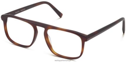 Warby Parker Lyon N8ZXX8262 çavdar kaplumbağası mat gözlük
