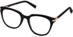 Warby Parker maeve N8ZXX8334 gül altın ile jet siyahı gözlük