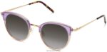 Warby Parker melekleştirmek N8ZXX8655 cilalı altın ile katmanlı erik kristali gözlük