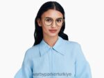 Warby Parker Montag N8ZXX8471 riesling ile palmiye kristali gözlük - Image 2
