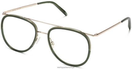Warby Parker Montag N8ZXX8471 riesling ile palmiye kristali gözlük