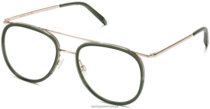 Warby Parker Montag N8ZXX8471 riesling ile palmiye kristali gözlük - Image 1