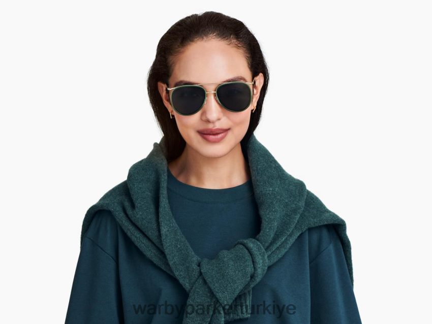 Warby Parker Montag N8ZXX8773 riesling ile palmiye kristali gözlük - Image 2