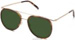 Warby Parker Montag N8ZXX8774 cilalı altın ile meşe fıçı gözlük