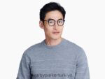 Warby Parker morley N8ZXX8384 cilalı gümüş ile giriş kristali gözlük - Image 2