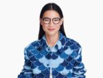 Warby Parker morley N8ZXX8384 cilalı gümüş ile giriş kristali gözlük - Image 3
