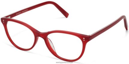 Warby Parker nadia N8ZXX8555 ebegümeci kristali gözlük