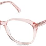Warby Parker Nancy N8ZXX8321 gül kristali gözlük