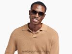 Warby Parker Nancy N8ZXX8863 cilalı altın ile susam kaplumbağası gözlük - Image 3