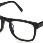 Warby Parker Ömer N8ZXX8445 Jet Siyahı gözlük