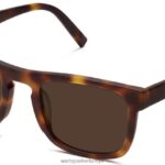 Warby Parker Ömer N8ZXX8644 damarlı kaplumbağa mat gözlük