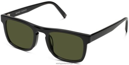 Warby Parker Ömer N8ZXX8645 Jet Siyahı gözlük