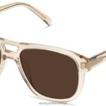 Warby Parker ortega N8ZXX8649 küçük hindistan cevizi kristali gözlük