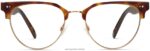 Warby Parker otti N8ZXX8410 cilalı altın ile karamel kaplumbağa gözlük - Image 4