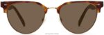 Warby Parker otti N8ZXX8696 cilalı altın ile karamel kaplumbağa gözlük - Image 4