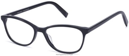 Warby Parker papatya N8ZXX8549 Jet Siyahı gözlük