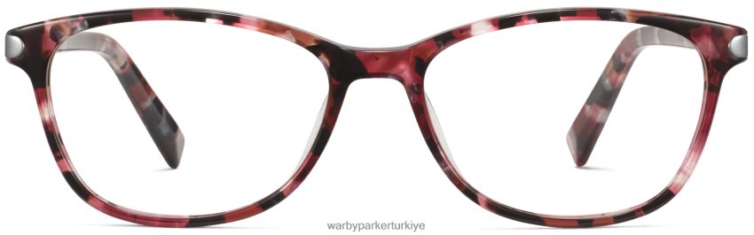 Warby Parker papatya N8ZXX8553 cilalı gümüş ile menekşe kuvars kristali gözlük - Image 3