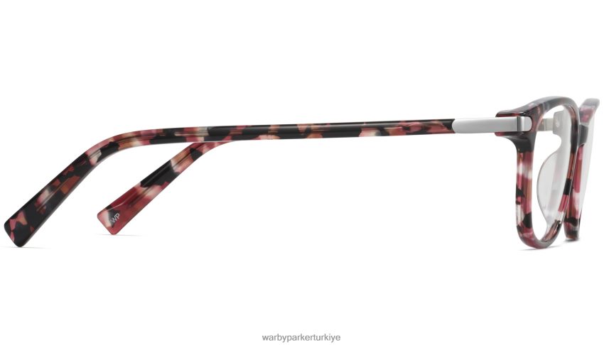 Warby Parker papatya N8ZXX8553 cilalı gümüş ile menekşe kuvars kristali gözlük - Image 4