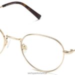Warby Parker Rafael N8ZXX8142 cilalı altın gözlük