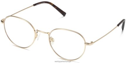 Warby Parker Rafael N8ZXX8142 cilalı altın gözlük