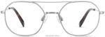 Warby Parker renaldo N8ZXX894 antik gümüş gözlük - Image 4