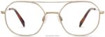 Warby Parker renaldo N8ZXX895 cilalı altın gözlük - Image 4