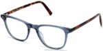 Warby Parker Şafak vakti N8ZXX8250 meşe fıçı ile masmavi kristal gözlük