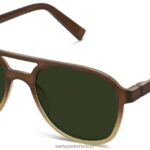 Warby Parker saha oyuncusu N8ZXX8748 topaz mat solmaya gözlük