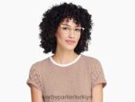Warby Parker sahana N8ZXX8347 cilalı altın gözlük - Image 2