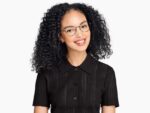 Warby Parker şahinler N8ZXX8213 fırçalanmış donanma gözlük - Image 3