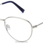 Warby Parker şahinler N8ZXX8215 antik gümüş gözlük